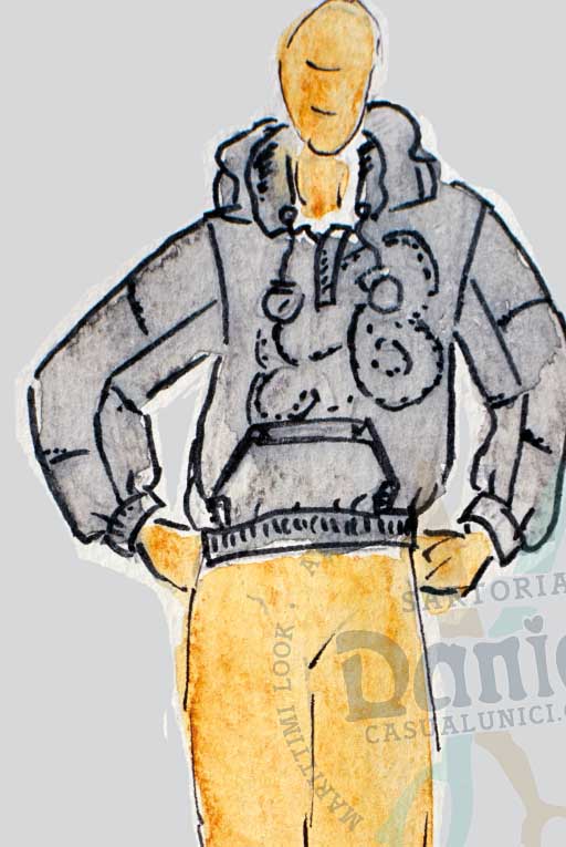 Gemütlicher »Hibiskus-Hoodie« – Sweat mit Kapuze und handgefertigter  luxuriöser Applikation (Damen) 