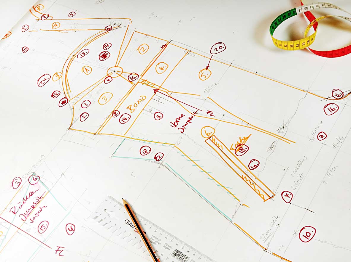 Come creare un abito su misura chic - Corsi di pianificazione e di sartoria su misura