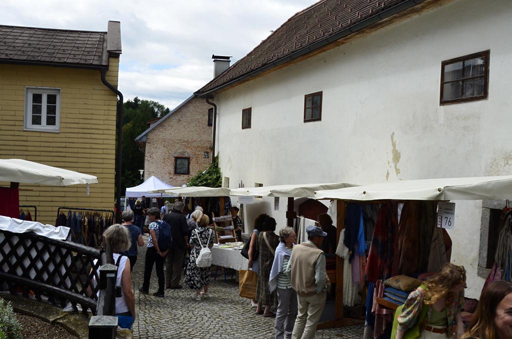 Webermarkt Haslach an der Mühl August 2023 Impressionen